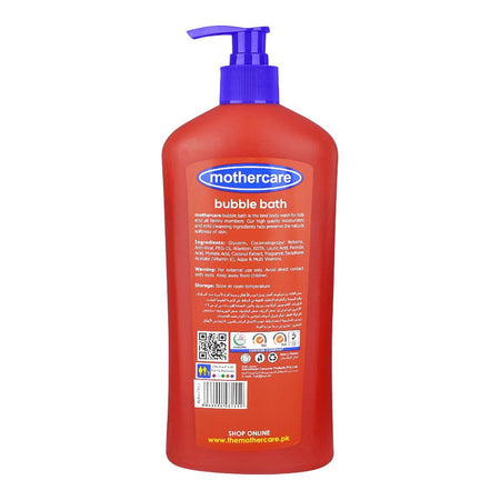Mothercare Bubble Bath Milk & Coconut 3in1 Shampoo, Conditioner & Body Wash, Vitamin E, 550ml - Image 2
