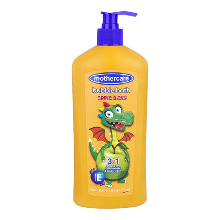 Mothercare Bubble Bath Apple Blast 3in1 Shampoo, Conditioner & Body Wash, Vitamin E, 550ml - Main Image