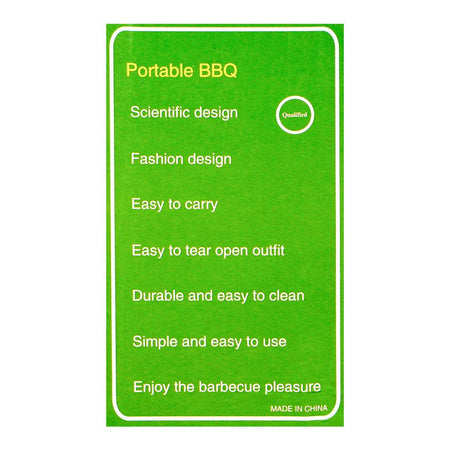 AJF Barbecue/BBQ Grill, 17.32 X 12.01 X 2.95 Inches, Portable, Easy To Carry & Clean, Ideal For Camping, TL-372 - Image 7