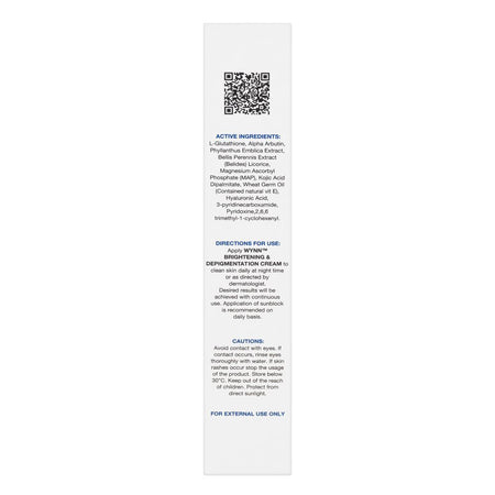 Wynn Brightening & Depigmentation Cream, Anti-Aging, Repair Sun Damage, For All skin types, 30g - Image 4