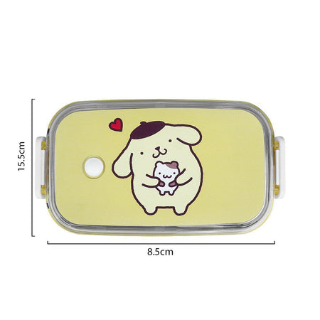 Pompompurin Stainless Steel Seal Insulated Lunch Box, Yellow, 6.1in (H) x 3.3in (W) x 1.8in (D), Tq29-29 - Image 3