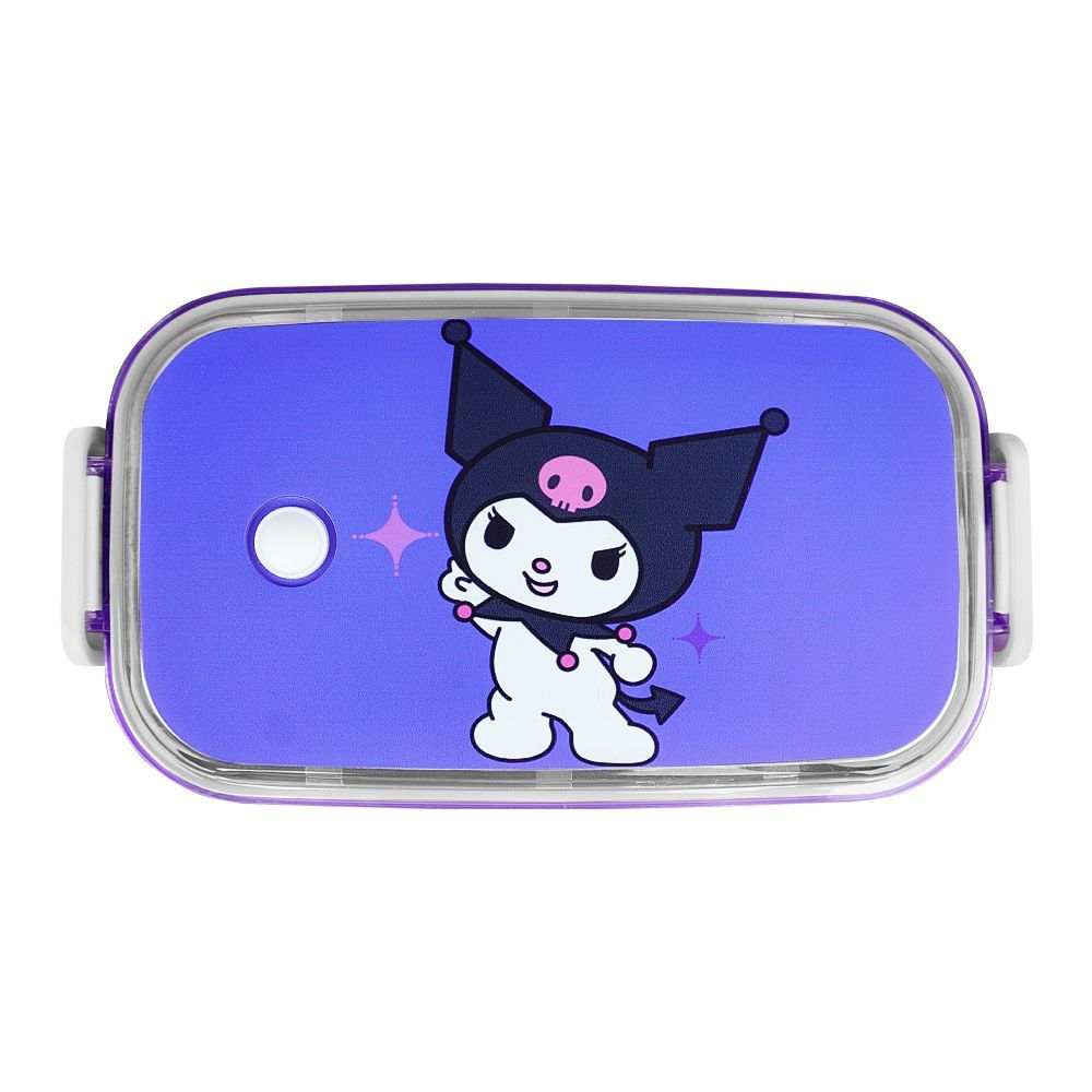 Kuromi Stainless Steel Seal Insulated Lunch Box, Purple, 6.3in (H) x 3in (W) x 2in (D), Tq29-29 - Image 2