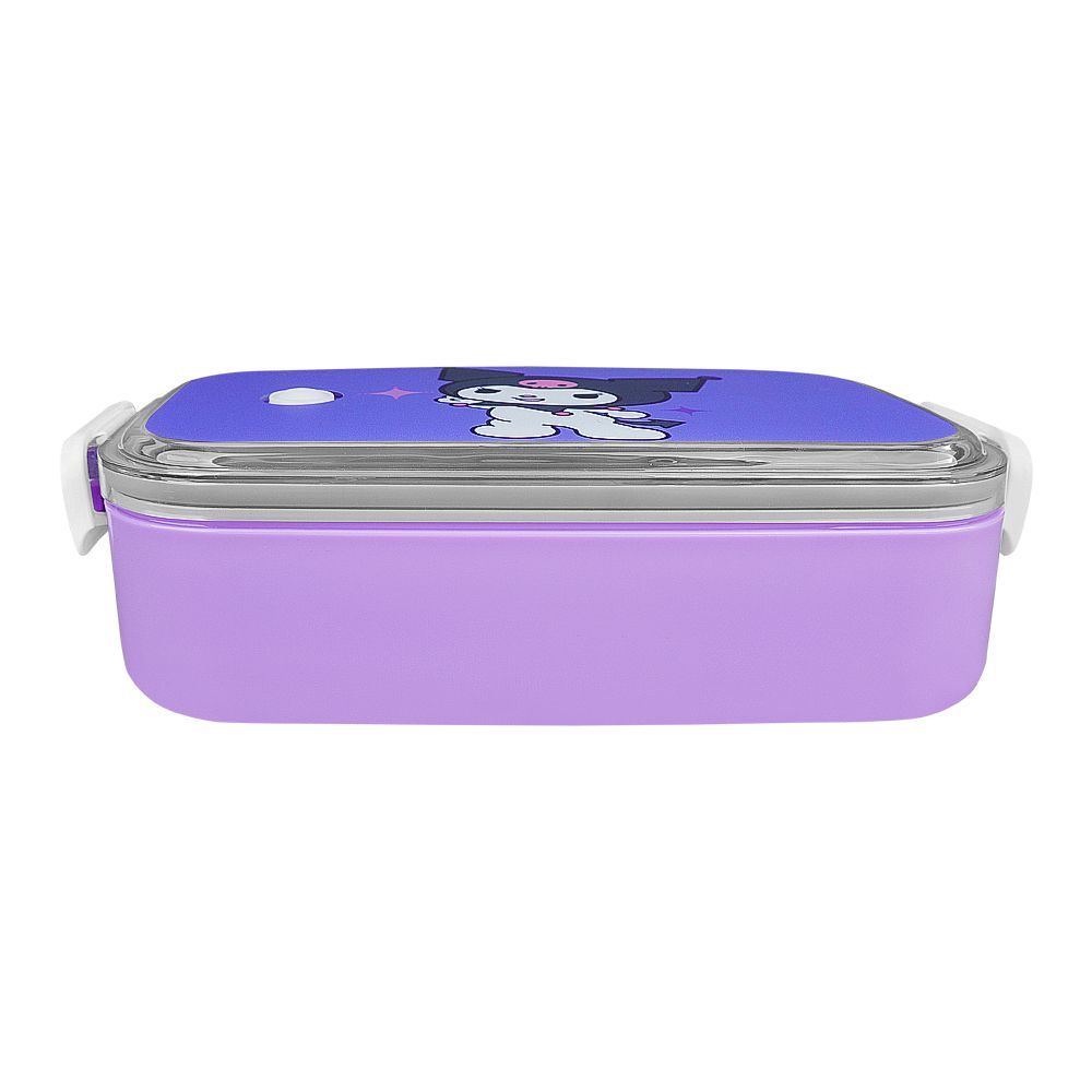 Kuromi Stainless Steel Seal Insulated Lunch Box, Purple, 6.3in (H) x 3in (W) x 2in (D), Tq29-29 - Image 4