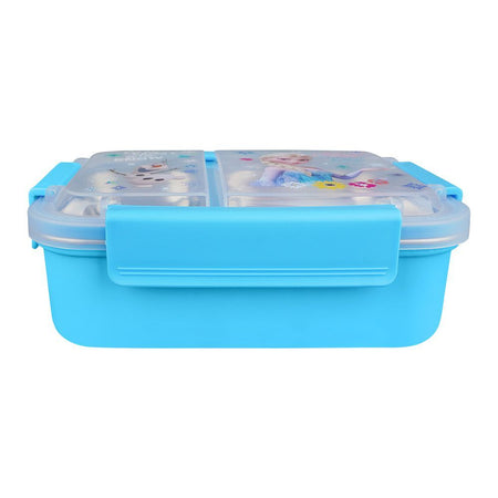 Stainless Steel Lunch Box, 2 Compartments, Sky Blue, 7.1in (H) x 4.7in (W) x 2.1in (D), 88125 - Image 3