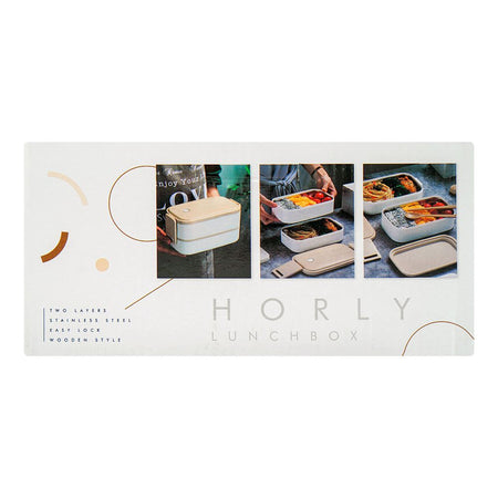 Stainless Steel 2 Layer Lunch Box, 1400ml, White, 7.3in (H) x 4.1in (W) x 3.5in (D), 90069 - Image 5