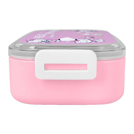 Hello Kitty Plastic Lunch Box, Pink, 6.5in (H) x 3.3in (W) x 1.8in (D), Tq29-3 - Image 4