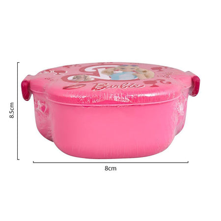 Barbie Plastic Lunch Box, Tea Pink, 3.3in (H) x 3.1in (W) x 2in (D), Tq-Fh1 - Image 3
