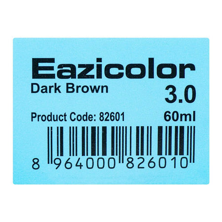 Eazicolor Permanent Hair Color, Chroma Technology With Omega-9, 60ml, 3.0 Dark Brown - Image 8