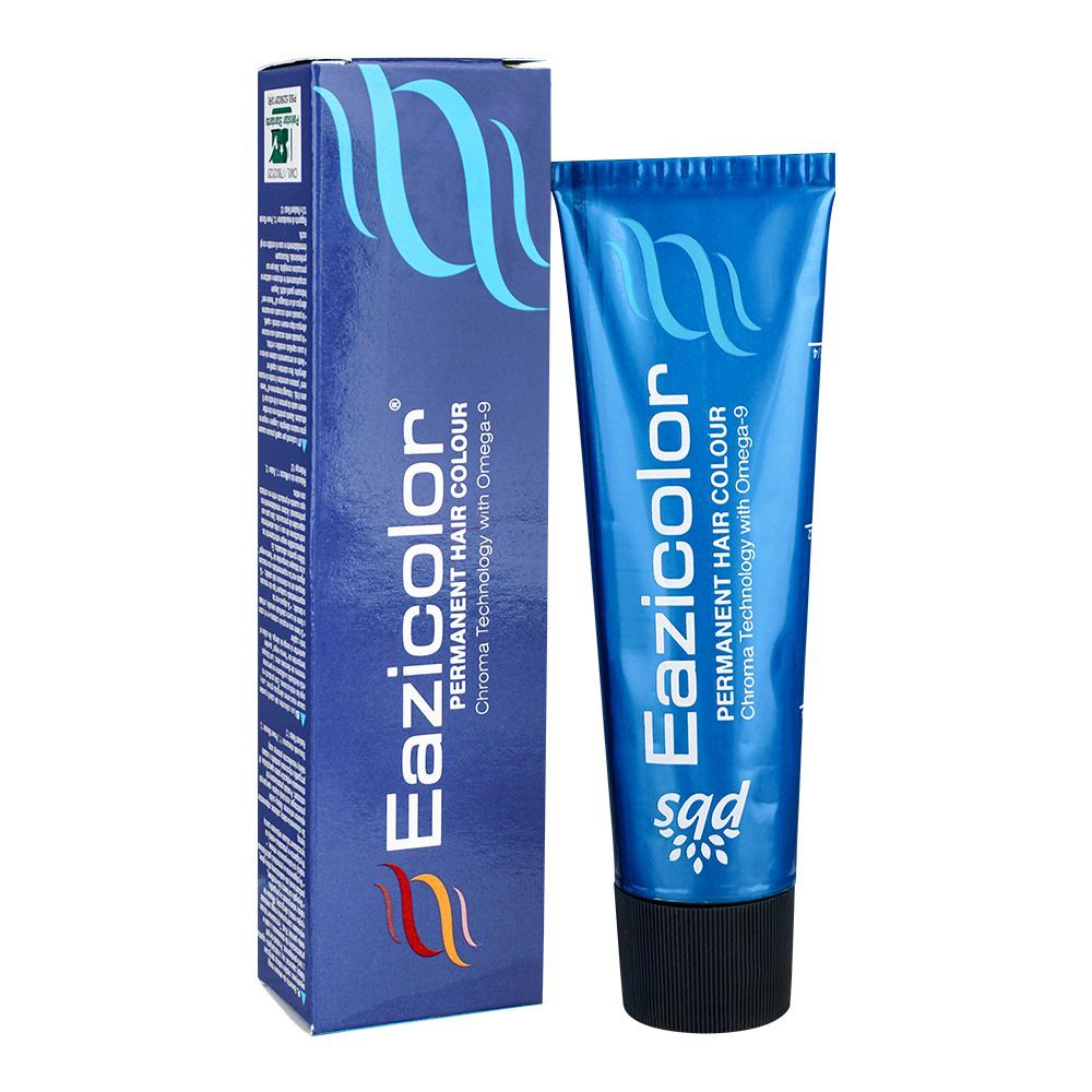 Eazicolor Permanent Hair Color, Chroma Technology With Omega-9, 60ml, 4C Dark Chocolate - Main Image
