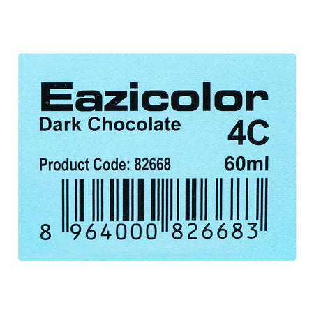 Eazicolor Permanent Hair Color, Chroma Technology With Omega-9, 60ml, 4C Dark Chocolate - Image 8