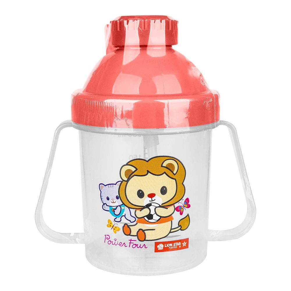 Lion Star Plastic Gogo Mug, 250ml Capacity, Pink, GL-35 - Main Image