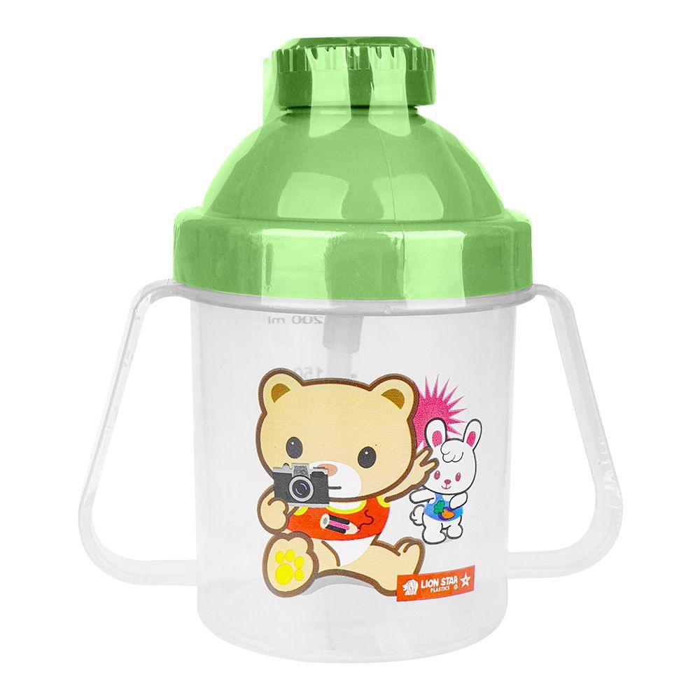 Lion Star Plastic Gogo Mug, 250ml Capacity, Green, GL-35 - Main Image
