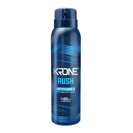 Krone Attitude Rush Body Spray, For Men, 150ml - Main Image