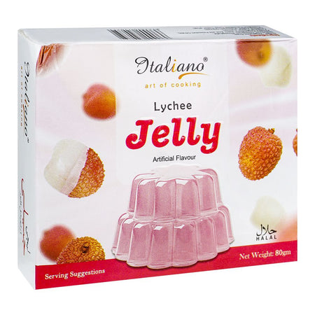 Italiano Lychee Jelly Powder, 80g - Main Image