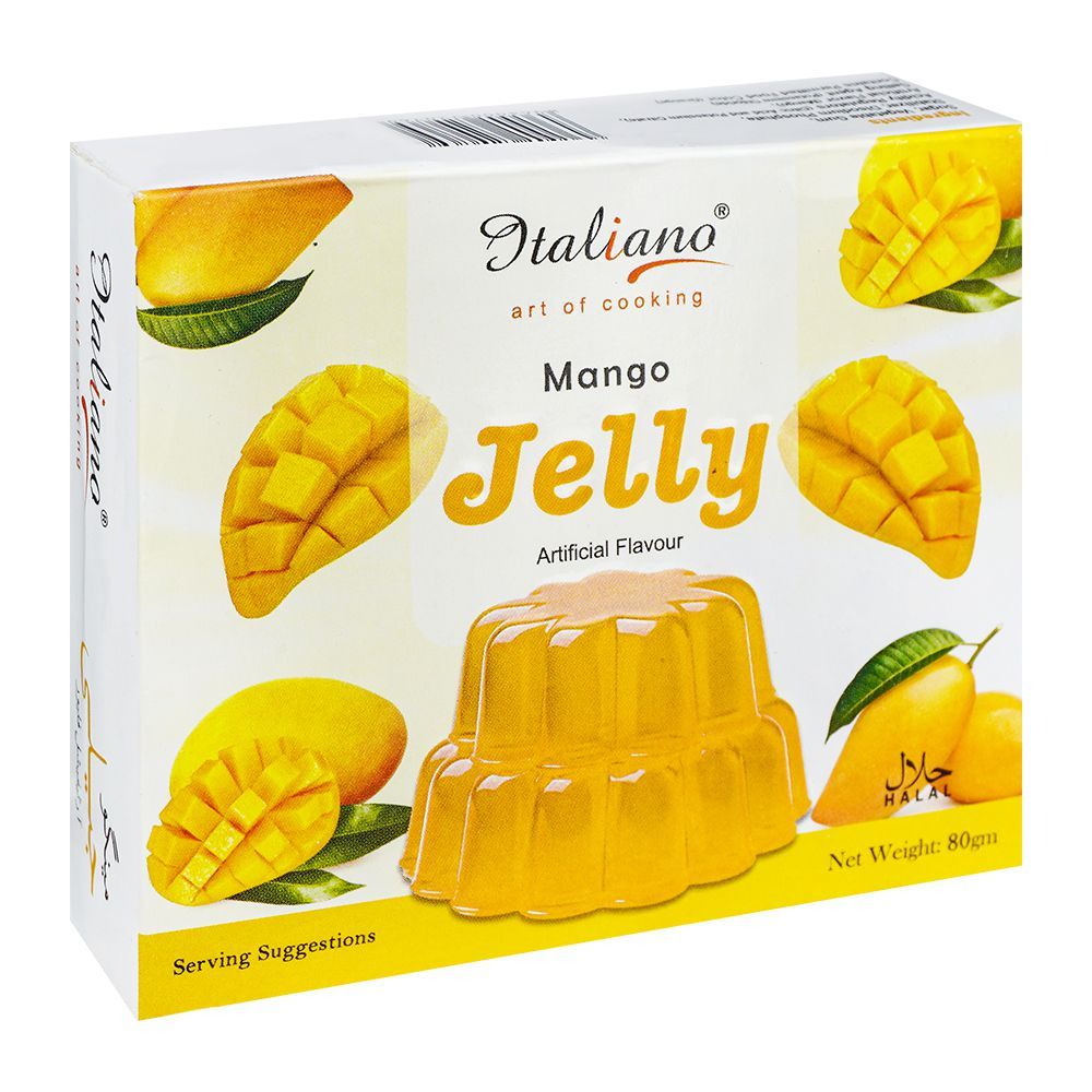 Italiano Mango Jelly Powder, 80g - Main Image