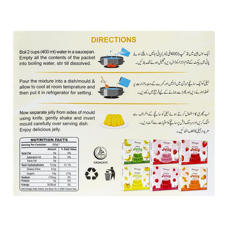 Italiano Mango Jelly Powder, 80g - Image 2