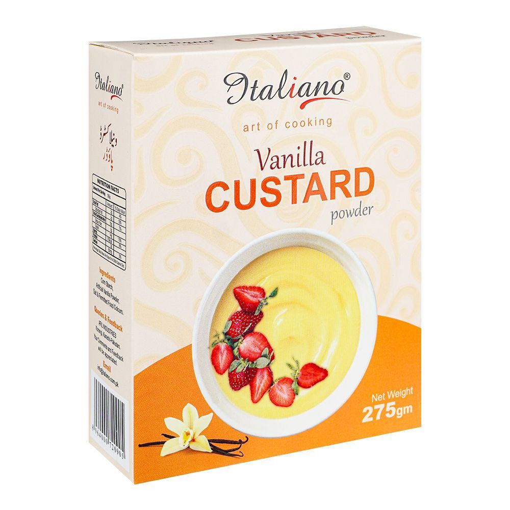 Italiano Vanilla Custard Powder, 275g - Main Image