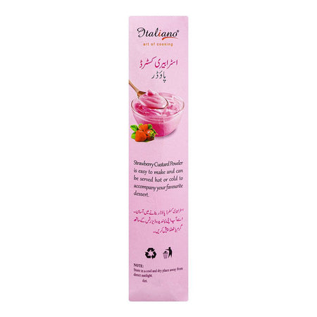 Italiano Strawberry Custard Powder, 275g - Image 3