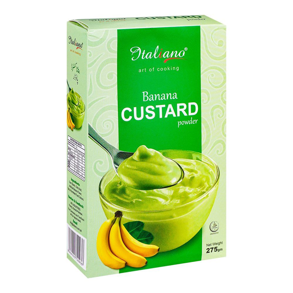 Italiano Banana Custard Powder, 275g - Main Image