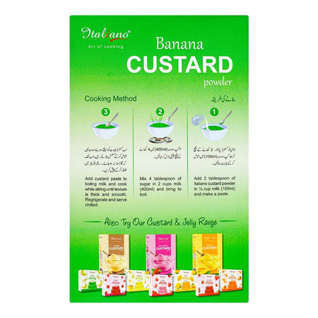 Italiano Banana Custard Powder, 275g - Image 2