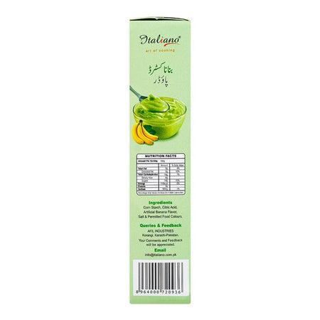 Italiano Banana Custard Powder, 275g - Image 4