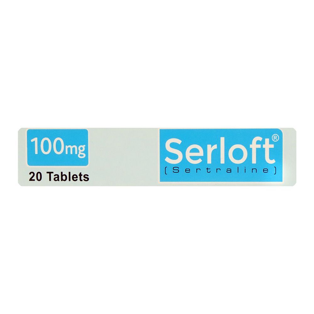 High-Q Pharmaceuticals Serloft Tablet, 100mg, 20-Pack - Image 2
