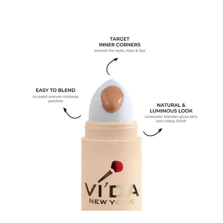 Vi'da New York Cover Up Concealer & Corrector, High Coverage, Lightweight, SPF 20, PA+++, 26 Deep - Image 2