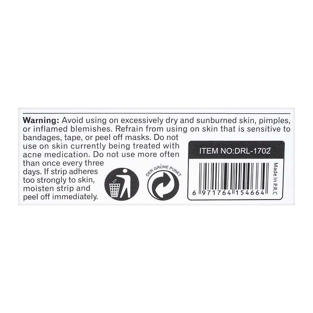 Dr.Rashel Black Charcoal Deep Cleansing Nose Strips, 6-Pack - Image 5
