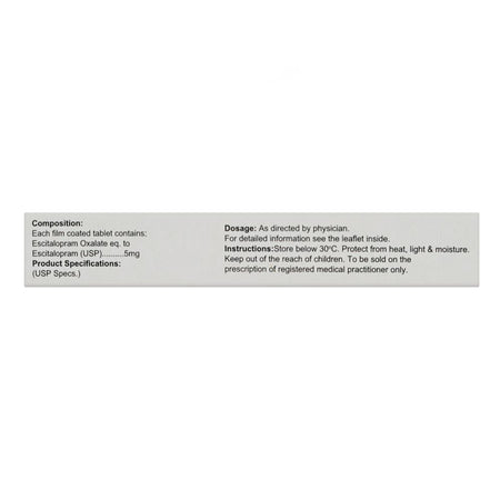 Prolexa 5mg Tablets, Box - Image 2