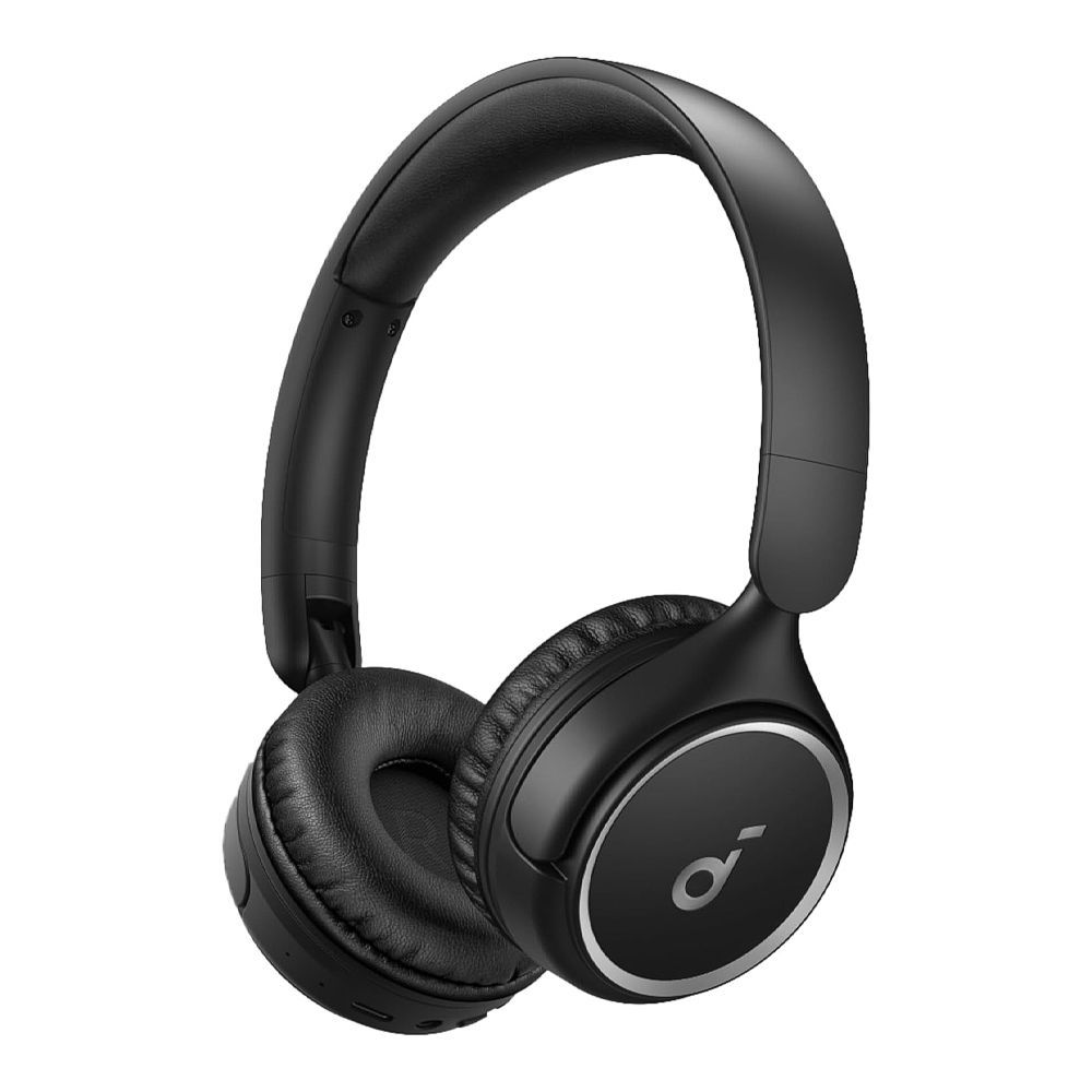 Soundcore by Anker H30I Wireless On-Ear Headphones, 70H Playtime, Fast Charging, Black, A3012H11 - Main Image