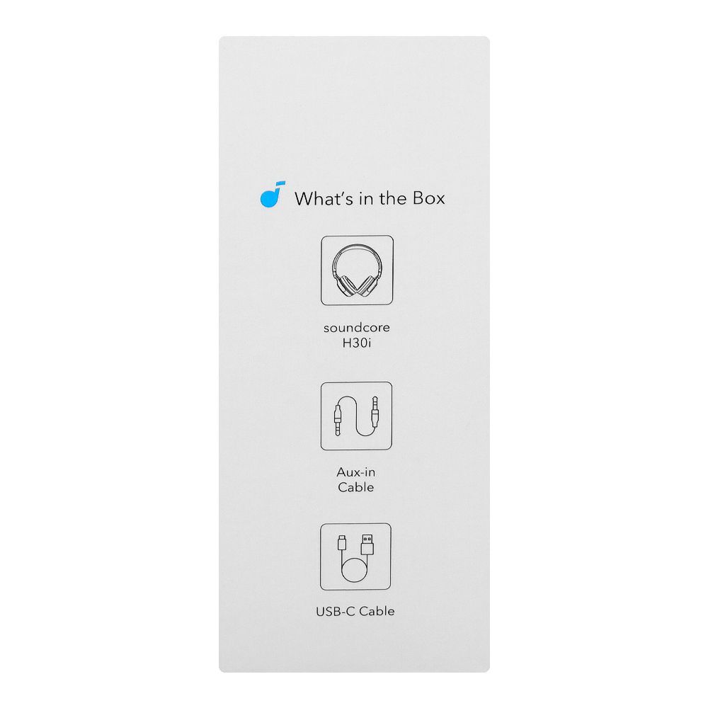 Soundcore by Anker H30I Wireless On-Ear Headphones, 70H Playtime, Fast Charging, Black, A3012H11 - Image 5