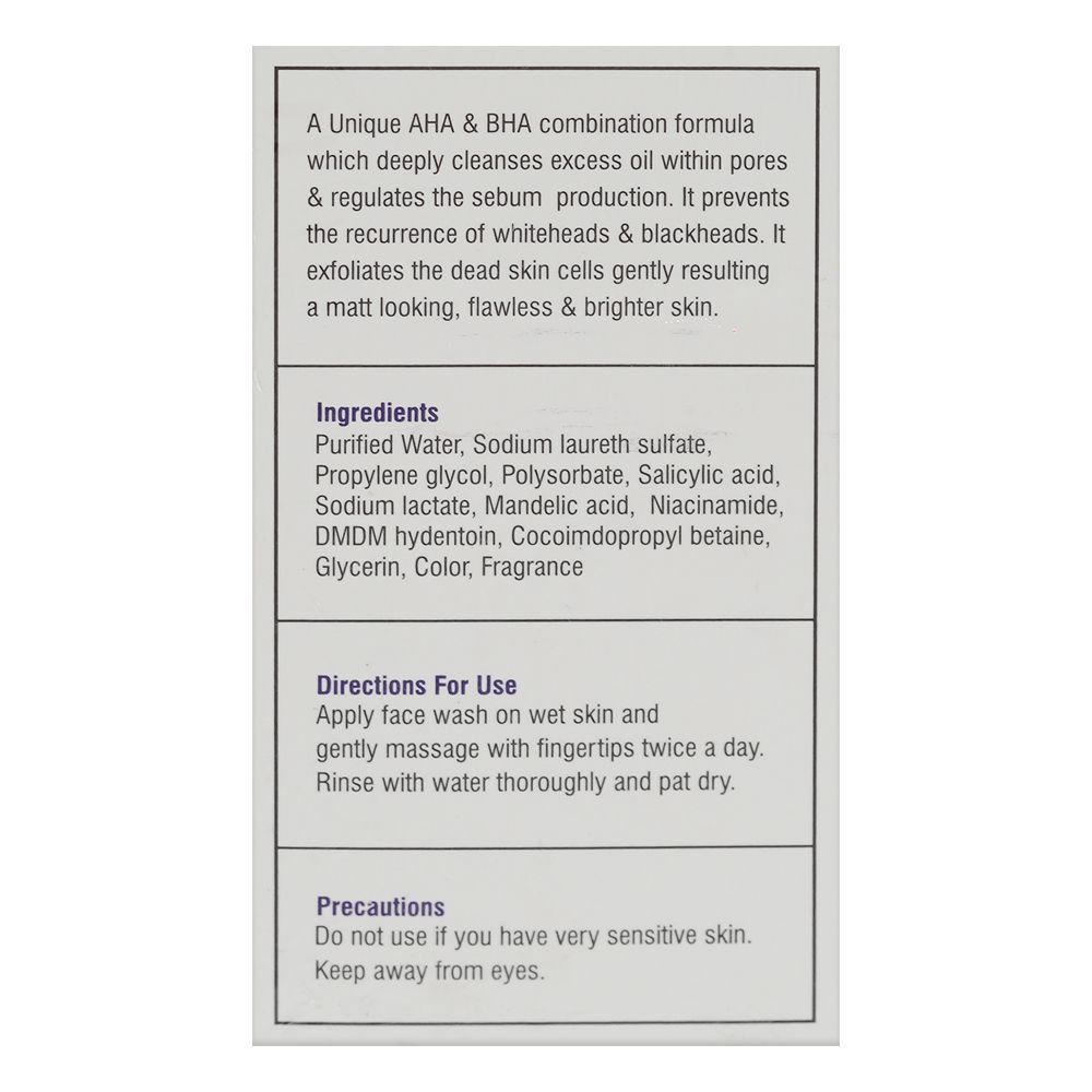 Mazclarity Anti Acne FaceWash, 50ml - Image 3