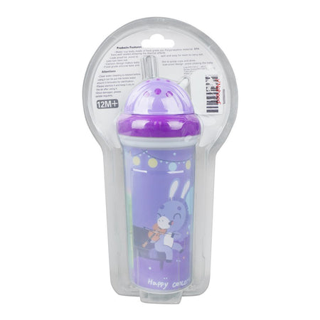 Mum Love Double Layer PP Thermal Water Cup, BPA Free, For 12+ Months, Purple, 260ml, C6220 - Image 2