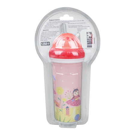 Mum Love Double Layer PP Thermal Water Cup, BPA Free, For 12+ Months, Pink, 260ml, C6220 - Image 2