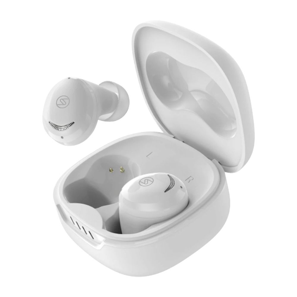 Zero Atom Z Dots ENC Wireless Earbuds, Upto 30 Hours Play Time, 380mAh Box Battery, 40mAh Earbuds Battery, Snow White - Main Image