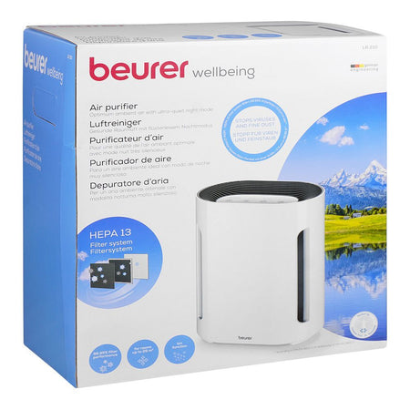 Beurer Wellbeing Air Purifier, H13 HEPA Filter, 3 Fan Settings, Sleep Mode, Timer, Allergy & Pet Friendly, LR-210 - Image 2