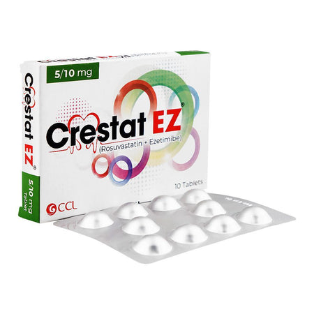 CCL Pharmaceuticals Crestat Ez Tablet, 5/10mg, 10-Pack - Main Image