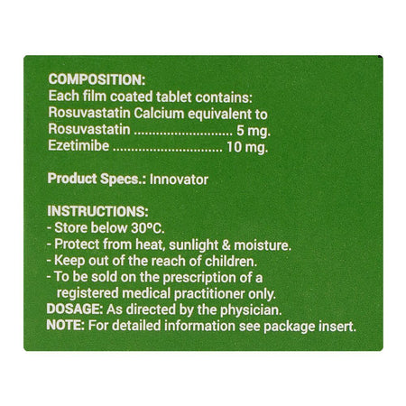 CCL Pharmaceuticals Crestat Ez Tablet, 5/10mg, 10-Pack - Image 3