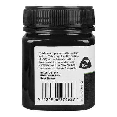 DownUnder Manuka Honey, UMF 15+, MGO-514+, 250g - Image 2