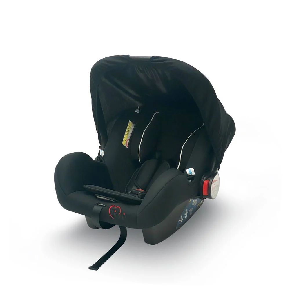 Tinnies Baby Carry Cot, Black, T-001 - Main Image