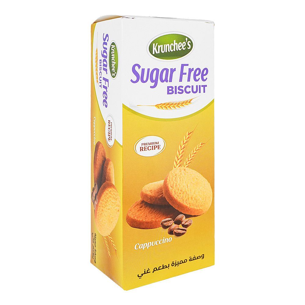 Krunchee's Sugar Free Cappuccino Biscuit, 100g - Main Image
