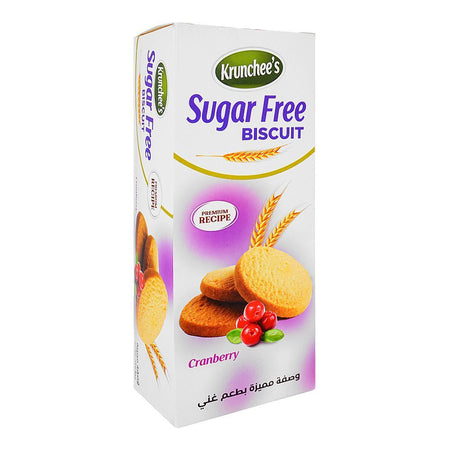 Krunchee's Sugar Free Cranberry Biscuit, 100g - Main Image