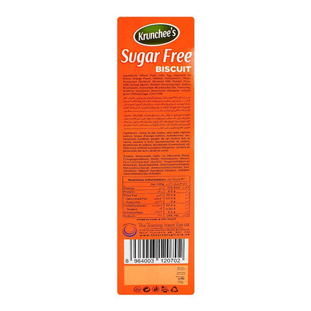 Krunchee's Sugar Free Orange Biscuit, 100g - Image 2
