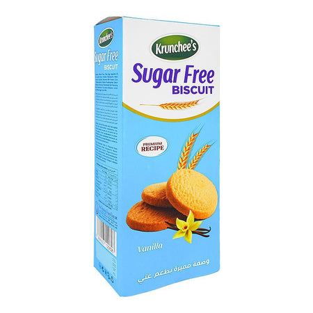 Krunchee's Sugar Free Vanilla Biscuit, 100g - Main Image