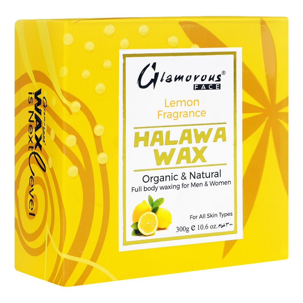 Glamourous Face Lemon Fragrance Halawa Wax, 300g, GF-8092-B - Main Image
