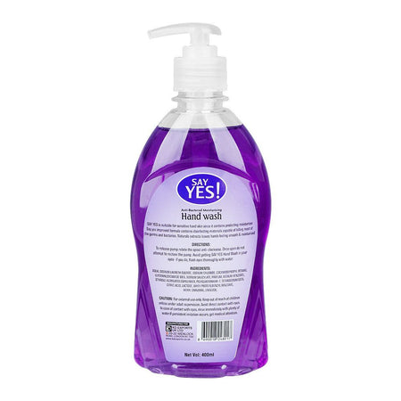Say Yes Fresh Blue Berry Anti-Bacterial Moisturizing Hand Wash, 400ml - Image 2