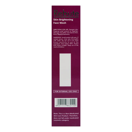Rebute Skin Brightening Face Wash, Control Dark Spots & Hyperpigmentation, For All Skin Types, 100ml - Image 4