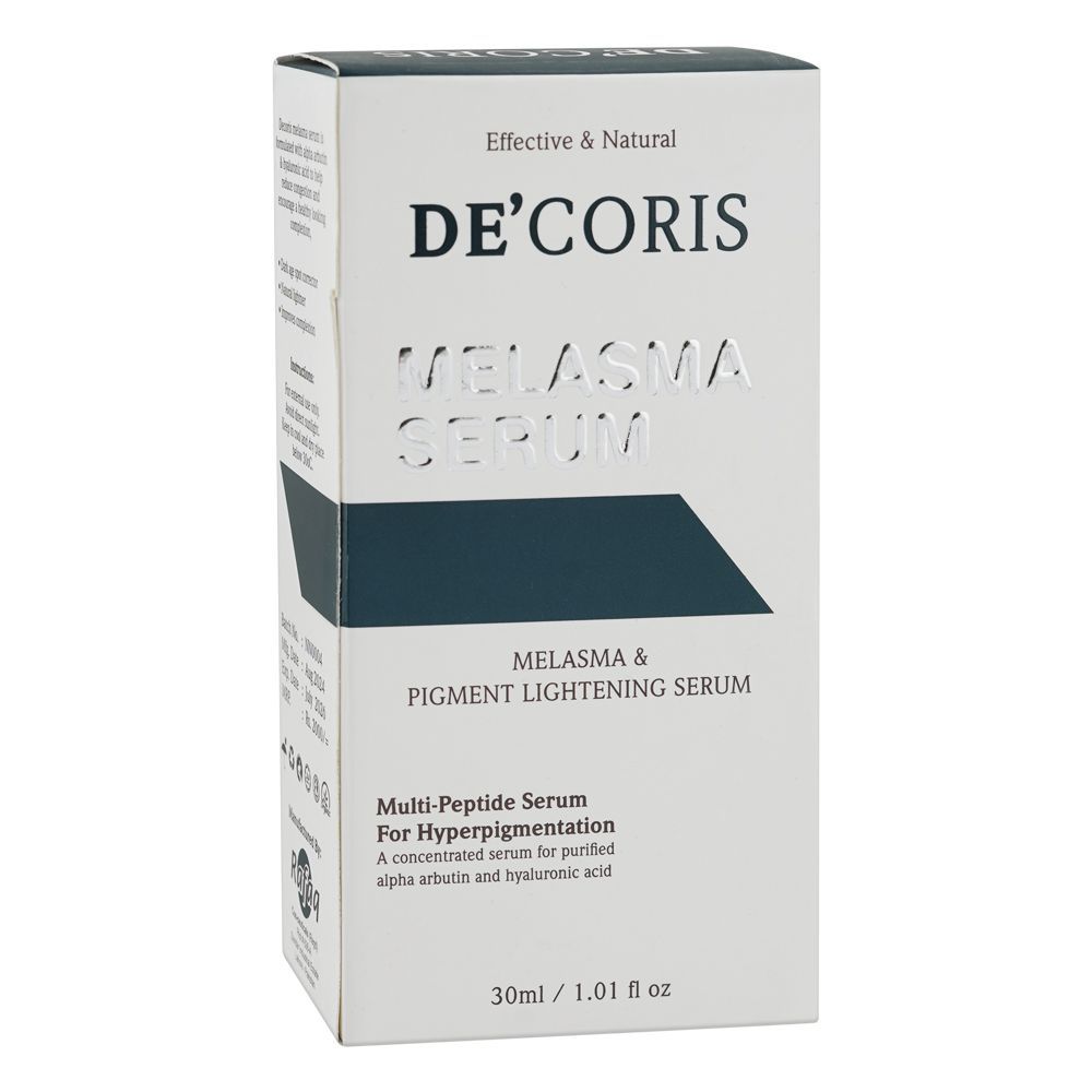 Decoris Melasma & Pigment Light Serum, For Hyperpigmentation, 30ml - Main Image
