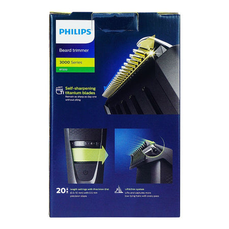 Philips 3000 Series Fast And Precise Beard Trimmer, 0.5-10mm, 90 Min Run, 1 Hour Charge, MT3232 - Image 3