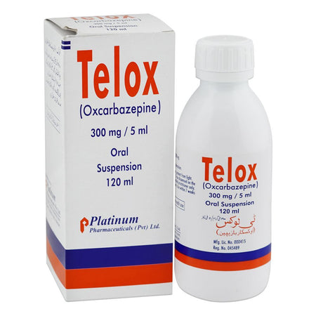 Telox Oral Suspension 300mg/5ml, 120ml - Main Image